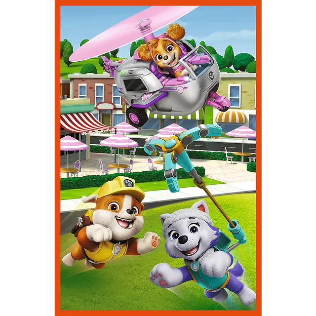 TREFL PAW PATROL Dėlionių rinkinys &bdquo;&Scaron;unyčių komanda&ldquo;, 3 x 80 det. &ndash; nuotrauka 4