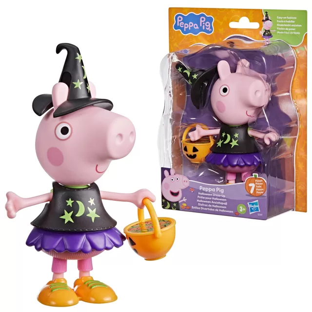 Peppa Pig Rinkinys &bdquo;Pepa ir draugai: Helovinas&ldquo;, 15 cm &ndash; nuotrauka 4
