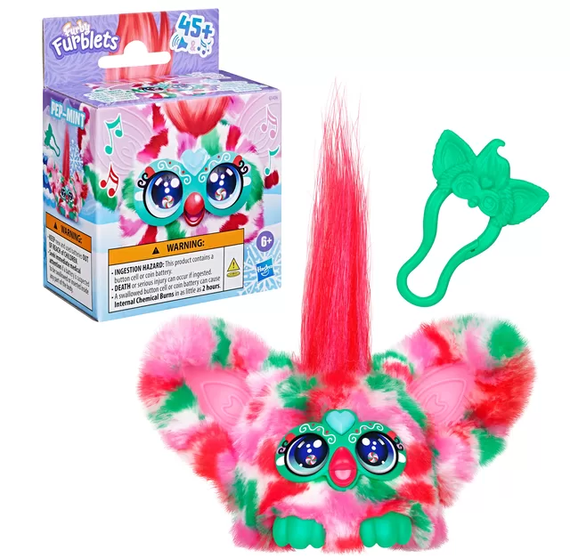 FURBY Interactive Plush Furblet Pep Mint 5 cm &ndash; nuotrauka 3