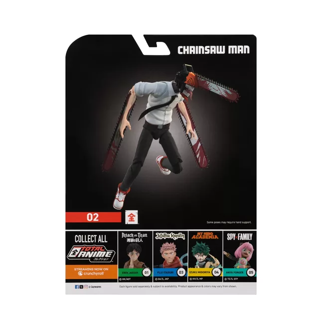 TOTAL ANIME Lanksti figūrėlė, 15 cm &ndash; nuotrauka 4
