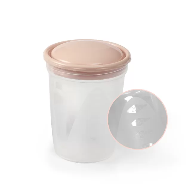 BabyOno indeliai mamos pienui sultims maistui 4vnt 200 ml kreminis 1028/01 &ndash; nuotrauka 2