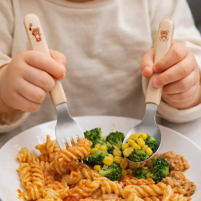 Babyono nerūdijančio plieno &scaron;auk&scaron;telis &scaron;akutė kreminis 1065/03 &ndash; nuotrauka 5