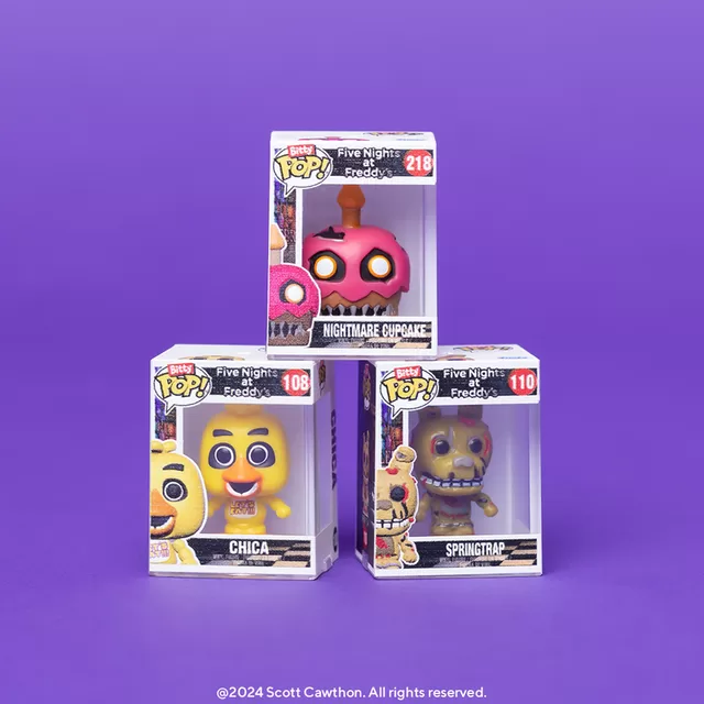 FUNKO Bitty POP! Figūrėlių rinkinys: Five Nights at Freddy&acute;s &ndash; nuotrauka 8