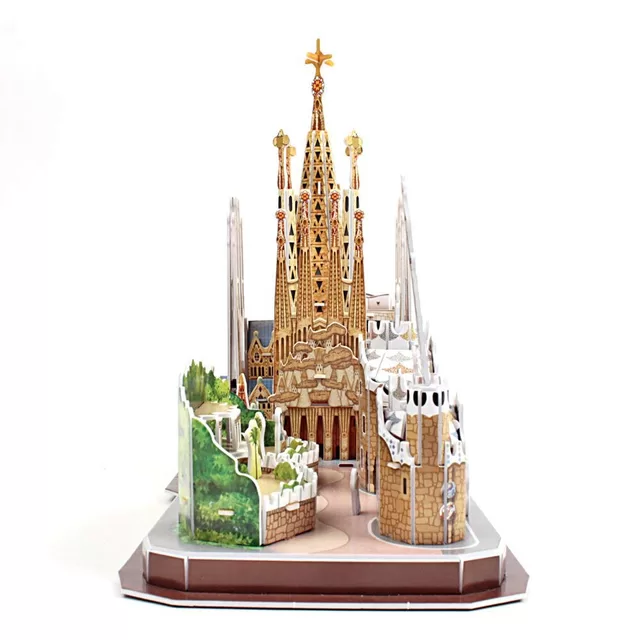 CUBIC FUN CUBICFUN 3D dėlionė &bdquo;Barselona&ldquo; &ndash; nuotrauka 3