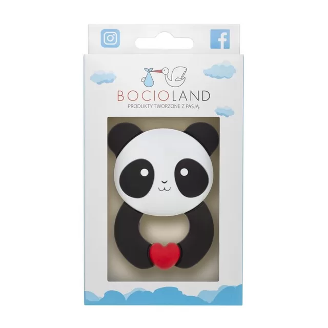 Bocioland silikoninis kramtukas, panda, BOC0511 &ndash; nuotrauka 2