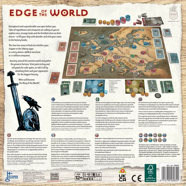 TACTIC Žaidimas &bdquo;Edge of the World&ldquo; &ndash; nuotrauka 3