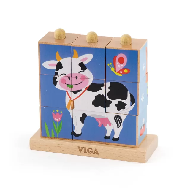 Viga Viga mediniai kubeliai ūkyje 24M+ 50833 50833 &ndash; nuotrauka 2