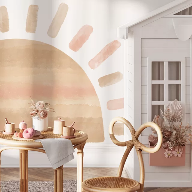 Pastelowe Love lipdukai sienoms rožiniai saulė &ndash; nuotrauka 5
