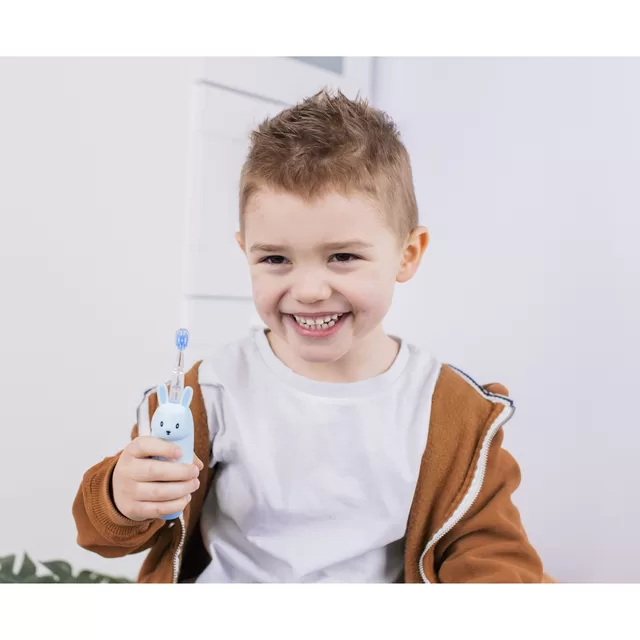 InnoGiO elektrinis dantų &scaron;epetėlis triu&scaron;is mėlynas GIO-455BLUE &ndash; nuotrauka 7