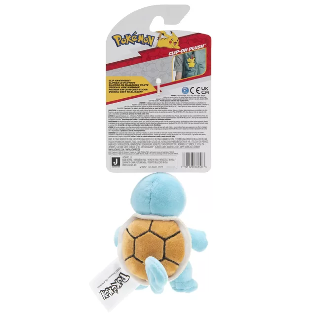 POKEMON Prisegamas pliu&scaron;inis žaislas, W7 &ndash; nuotrauka 7