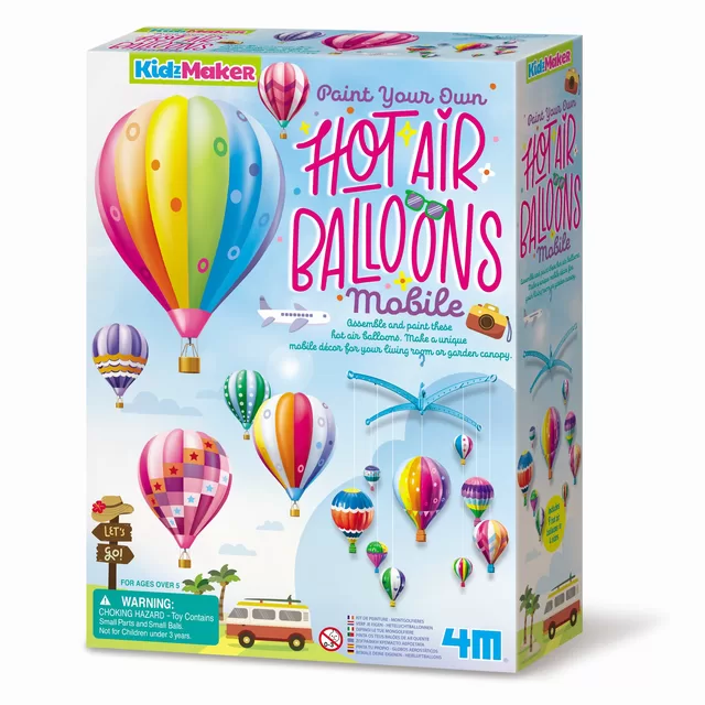 4M KidzMaker DIY Kūrybinis rinkinys &bdquo;nuspalvink oro balionų karuselę&ldquo; &ndash; nuotrauka 4