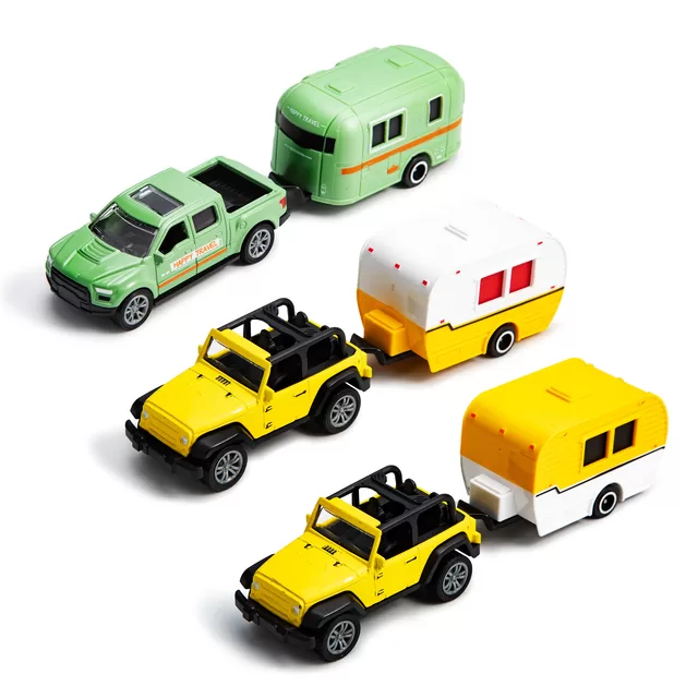 SZ TOYS Metalinis sunkvežimis su priekaba, 20,5 cm &ndash; nuotrauka 10