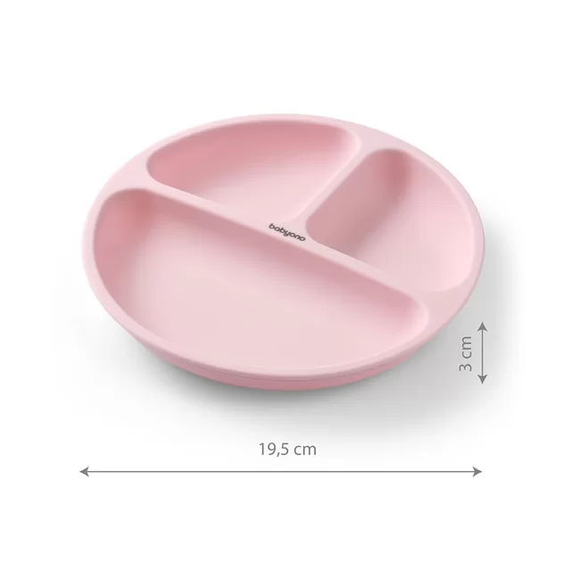 BabyOno lėk&scaron;tutė silikoninė neslystanti rožinė 1482/02 &ndash; nuotrauka 9