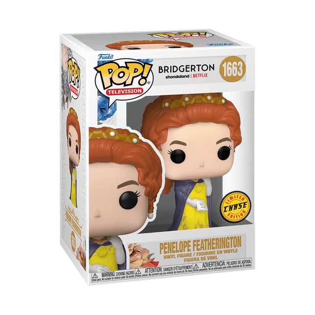 FUNKO POP! Vinilinė figūrėlė: Bridgerton - Penelope (w/ Chase) &ndash; nuotrauka 3