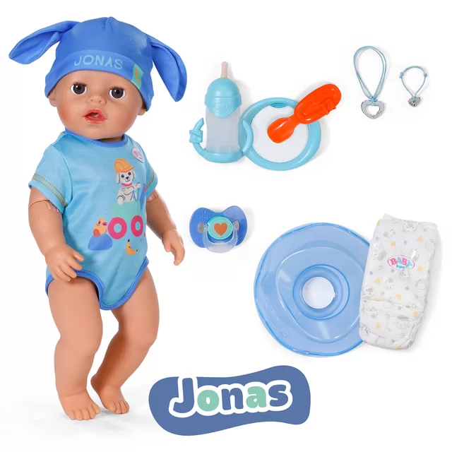 BABY BORN &bdquo;Click & Play&ldquo; Lėlytė JONAS, 43 cm &ndash; nuotrauka 3