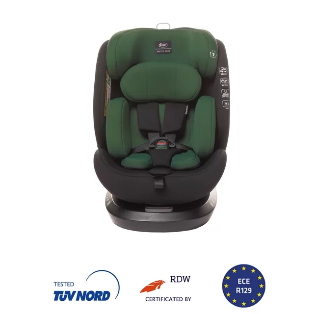 4Baby autokėdutė ROTO-FIX 40-150CM I-SIZE tamsiai žalia &ndash; nuotrauka 2