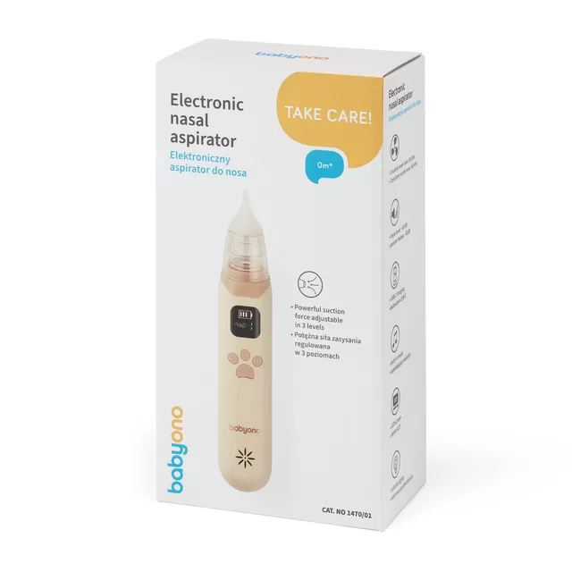 BabyOno aspiratorius elektroninis rudas 1470/01 &ndash; nuotrauka 5
