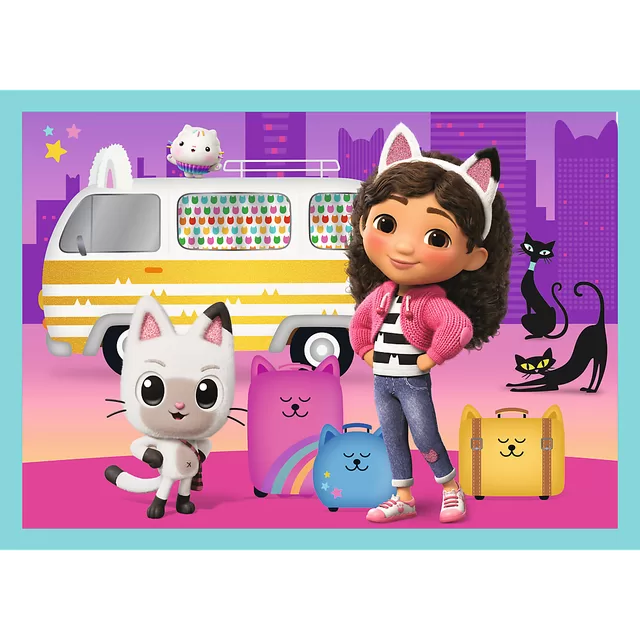 TREFL GABBY&acute;S DOLLHOUSE Dėlionių rinkinys &ndash; nuotrauka 4