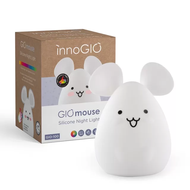 InnoGiO naktinė lempa pėlytė GIOmouse GIO-100 &ndash; nuotrauka 8
