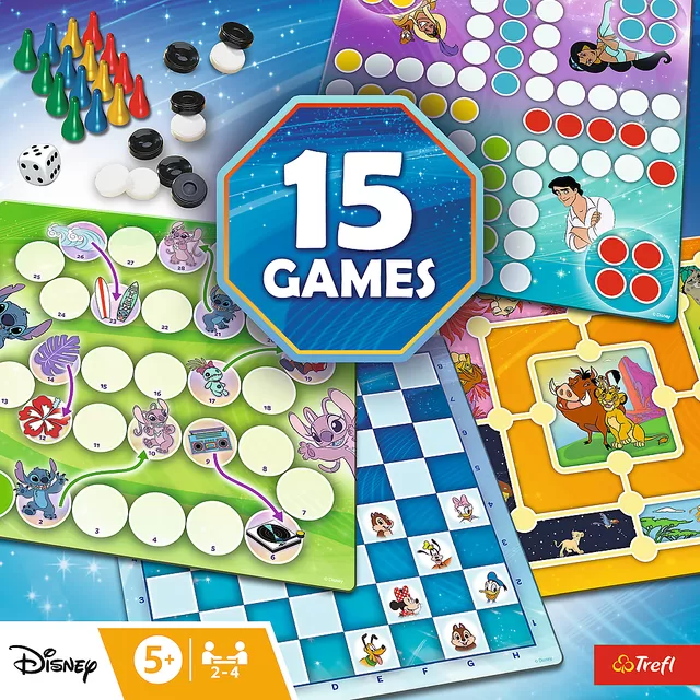 TREFL DISNEY 15 in 1 žaidimas &ndash; nuotrauka 3