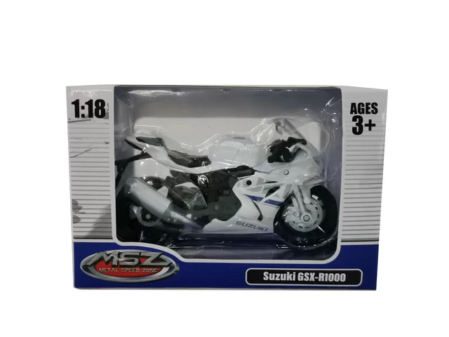 MSZ Motociklas SUZUKI GSR-R1000, 1:18 &ndash; nuotrauka 2