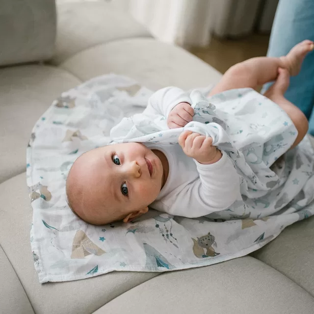 BabyOno vystyklai bambukiniai 3 vnt mėlyni 397/12 &ndash; nuotrauka 7