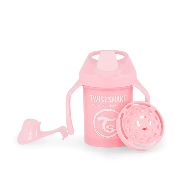 Twistshake nei&scaron;siliejanti gertuvė - puodelis nuo 4mėn. 230 ml, rožinė 78267 &ndash; nuotrauka 2