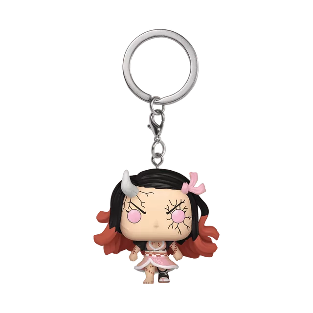 FUNKO POP! Raktų pakabutis: Demon Slayer - Nezuko Kamado (Demon Form) &ndash; nuotrauka 2
