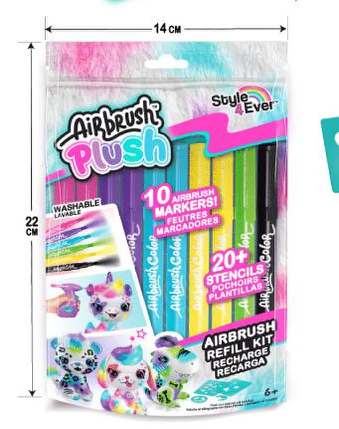 AIRBRUSH PLUSH Rinkinio papildymas &ndash; nuotrauka 2