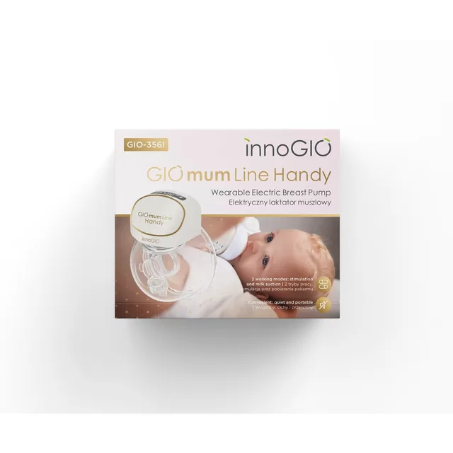 InnoGiO elektrinis laisvų rankų pientraukis GIOmum GIO-356I &ndash; nuotrauka 4