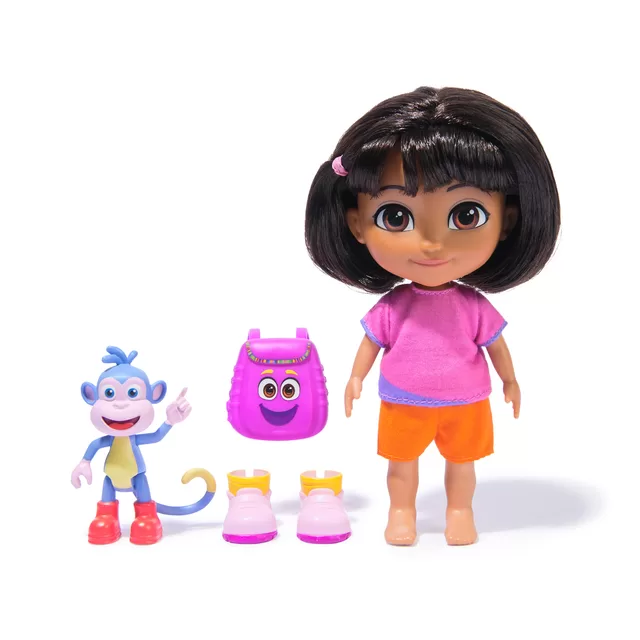 DORA THE EXPLORER doll Everyday Basic Dora 15 cm &ndash; nuotrauka 4
