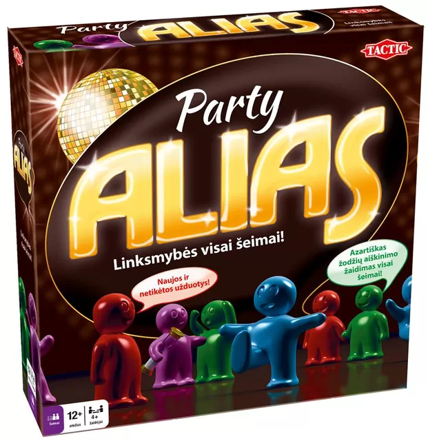 TACTIC Žaidimas &bdquo;Vakarėlių Alias&ldquo; (Lietuvių kalba) &ndash; nuotrauka 2