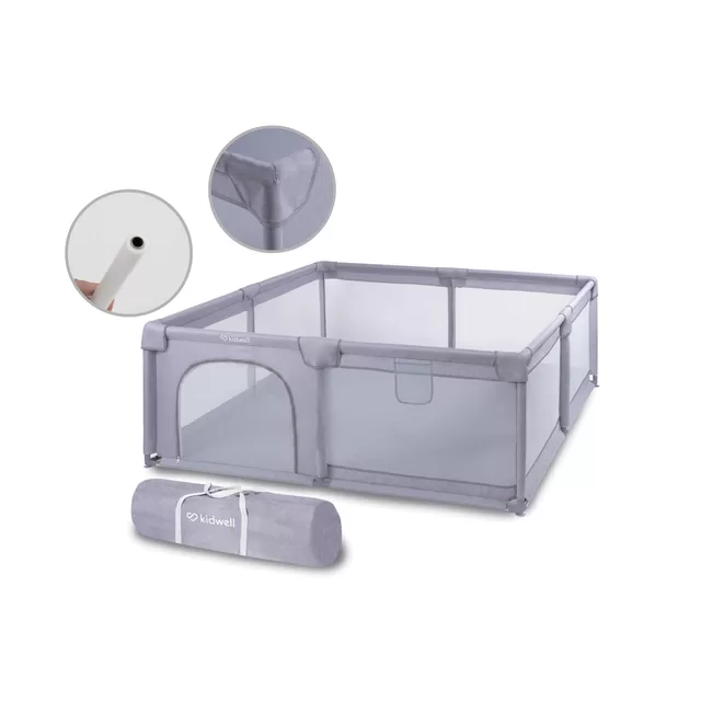 Kidwell vaikų žaidimų aik&scaron;telė FANKO Gray 120x200 &ndash; nuotrauka 8