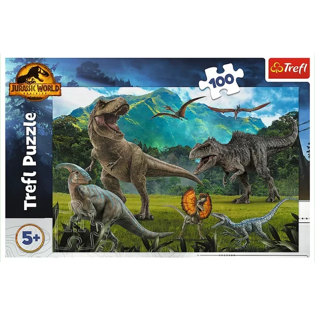 JURASSIC PARK TREFL 100 det. dėlionė &bdquo;Juros periodo parkas&ldquo; &ndash; nuotrauka 3