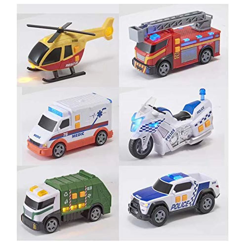 TEAMSTERZ Maža transporto priemonė su &scaron;viesomis ir garsais &ndash; nuotrauka 2