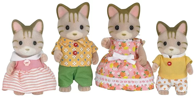 SYLVANIAN FAMILIES Dryžuotų kačiukų &scaron;eimynėlė &ndash; nuotrauka 2