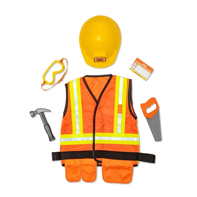 MELISSA & DOUG role play Construction Worker Costume Set &ndash; nuotrauka 2