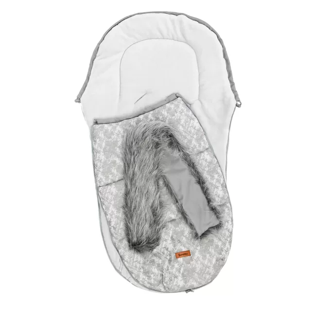 Sensillo vokelis vežimėliui, OLAF, 100x45, &scaron;viesiai pilkas, 8363 &ndash; nuotrauka 3