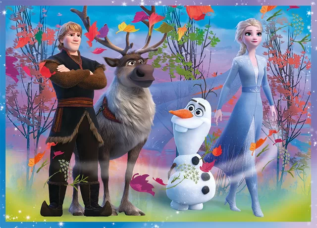 FROZEN TREFL 4 dėlionių rinkinys &bdquo;Ledo &scaron;alis 2&ldquo; &ndash; nuotrauka 5
