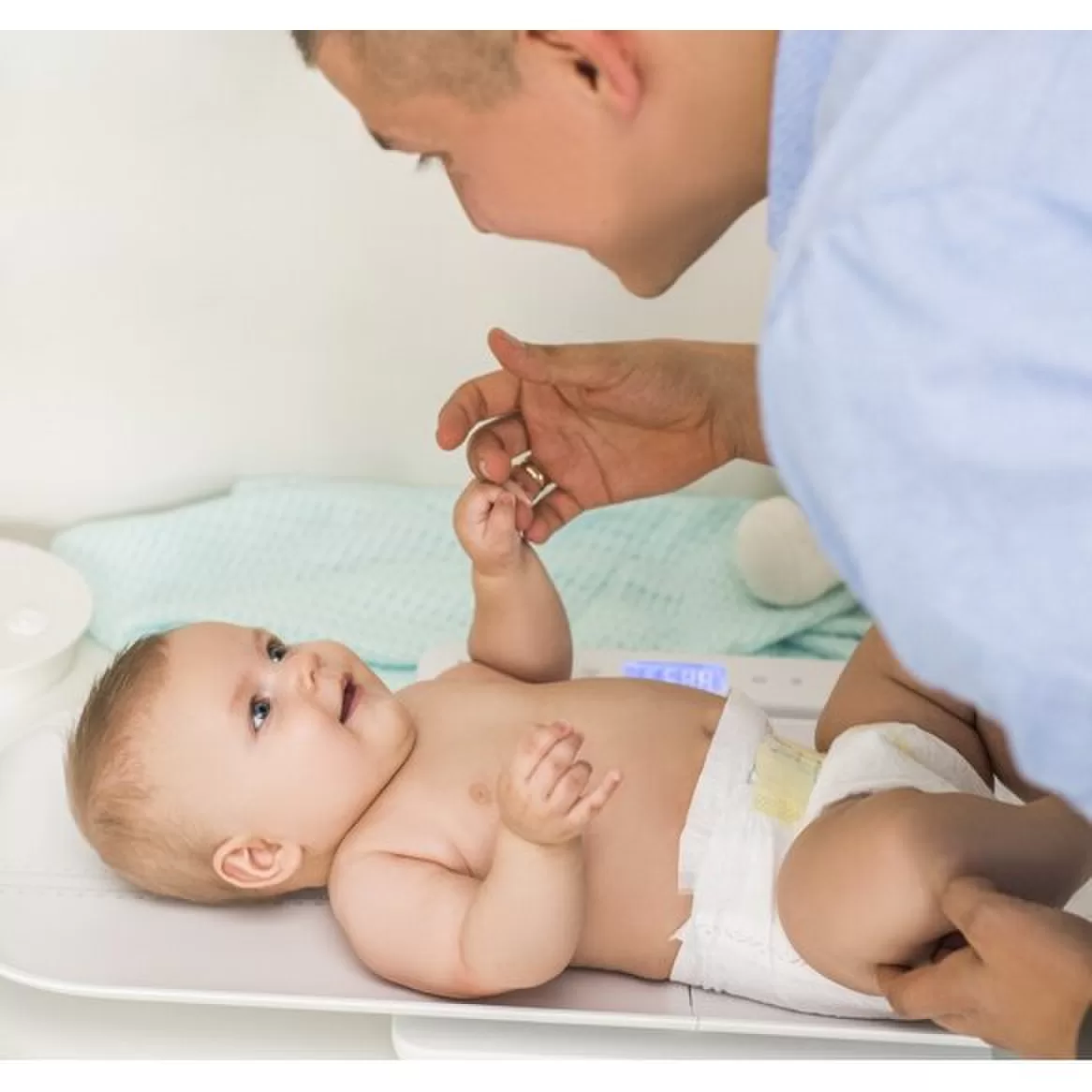 BabyOno elektroninės kūdikių svarstyklės, 2 in1, 798 &ndash; nuotrauka 6