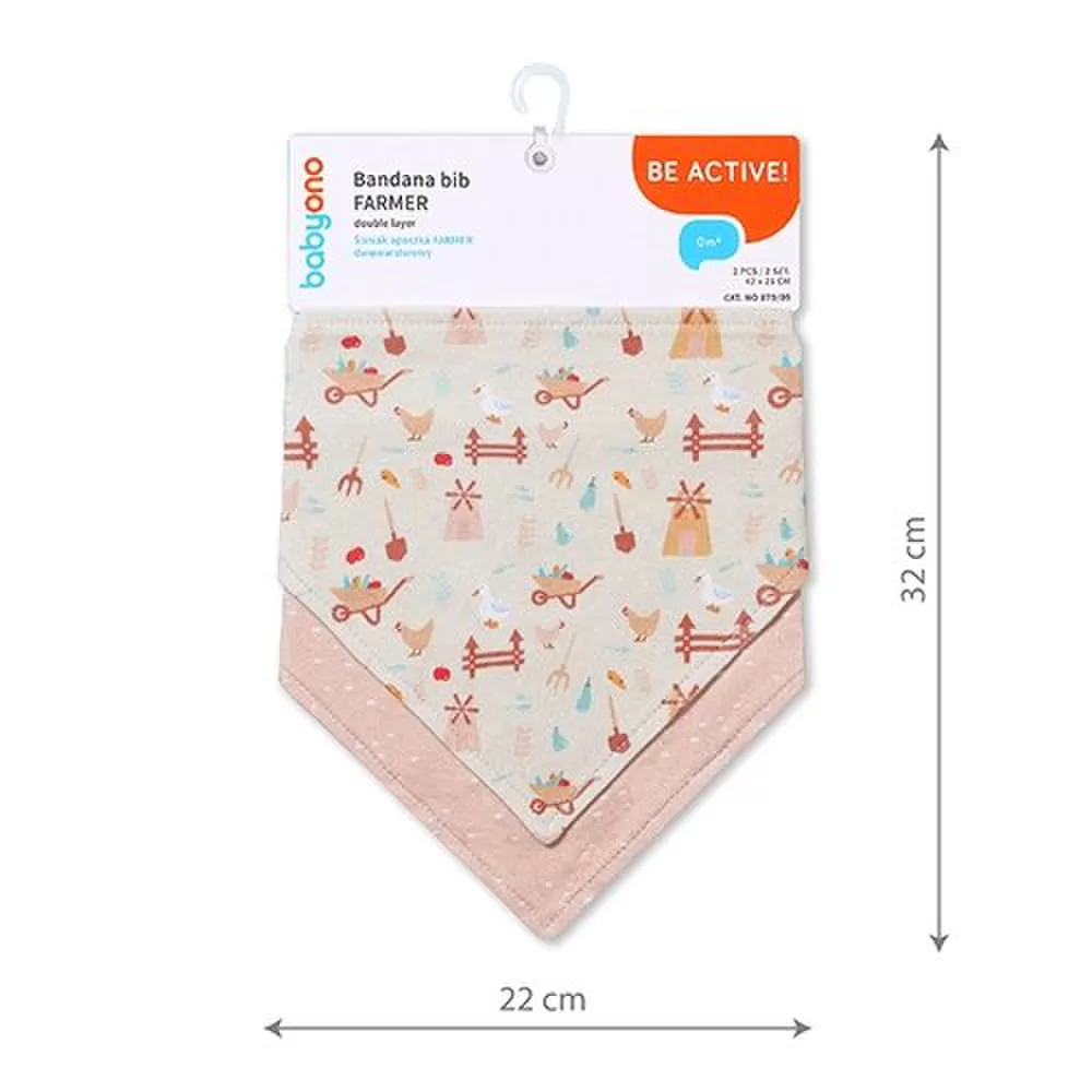 BabyOno seilinukas-&scaron;alikas 2 vnt., ūkininkas, 879/09 &ndash; nuotrauka 3