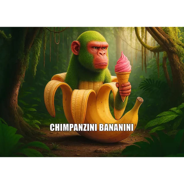 TREFL BRAINROT Dėlionė &bdquo;Chimpanzini Bananini&ldquo;, 200 det. &ndash; nuotrauka 2