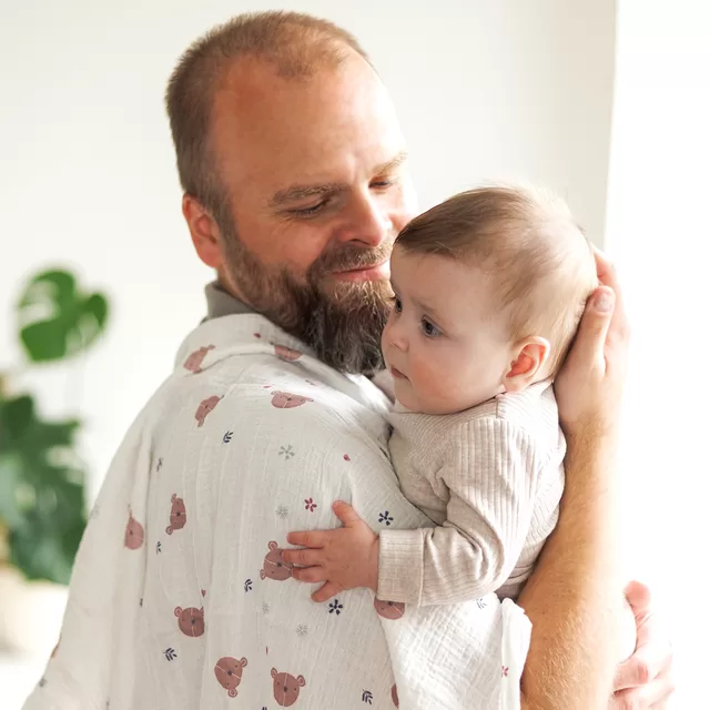 BabyOno BabyOno vystyklai medvilniniai 3 vnt kreminis 828/03 &ndash; nuotrauka 7
