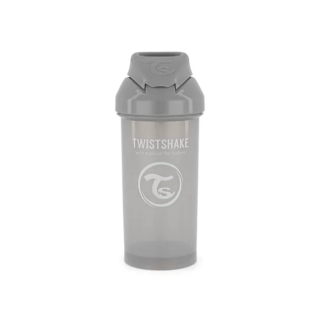 Twistshake gertuvė su &scaron;iaudeliu nuo 6mėn., 360 ml, pilka 78680 &ndash; nuotrauka 2