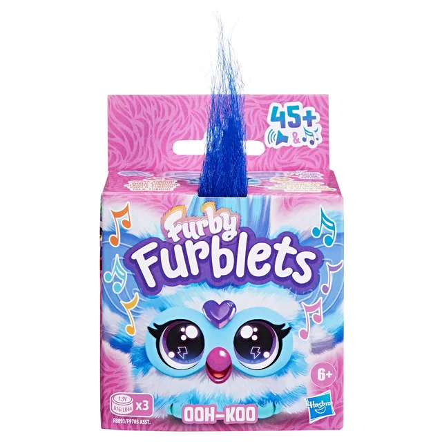 FURBY Interaktyvus pliu&scaron;inis gyvūnėlis FURBLETS, 5 cm &ndash; nuotrauka 9