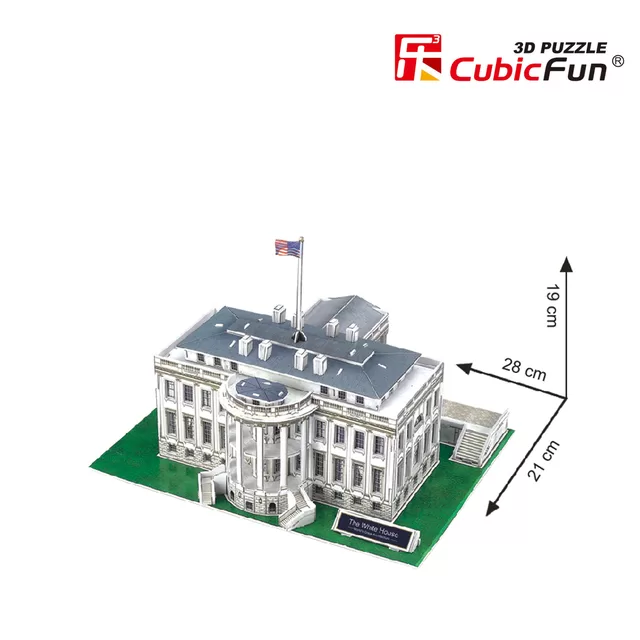 CUBIC FUN CubicFun 3D dėlionė &bdquo;Baltieji rūmai&ldquo; &ndash; nuotrauka 3