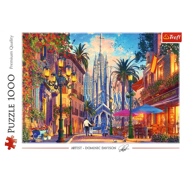 TREFL PUZZLES TREFL Dėlionė &bdquo;Barselona&ldquo;, 1000 det. &ndash; nuotrauka 2