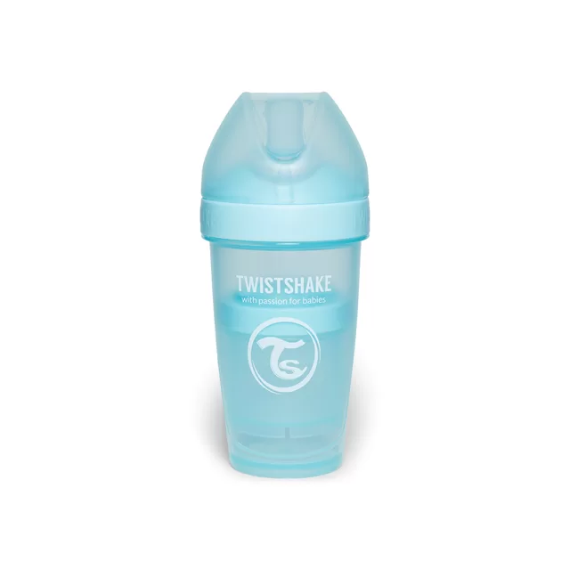 Twistshake buteliukas antikolikinis Pro Double 260ml mėlynas 79025 &ndash; nuotrauka 4