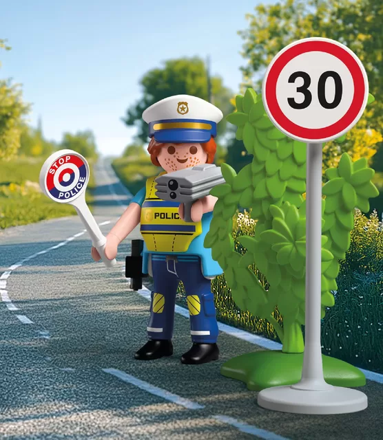 PLAYMOBIL Police officer with speed detector 72029 &ndash; nuotrauka 4