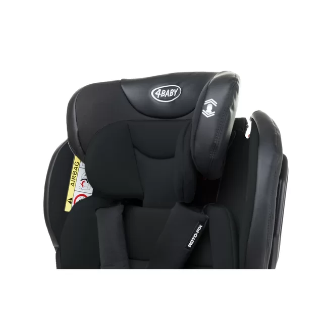 4Baby autokėdutė ROTO-FIX 0-36 KG juoda &ndash; nuotrauka 11